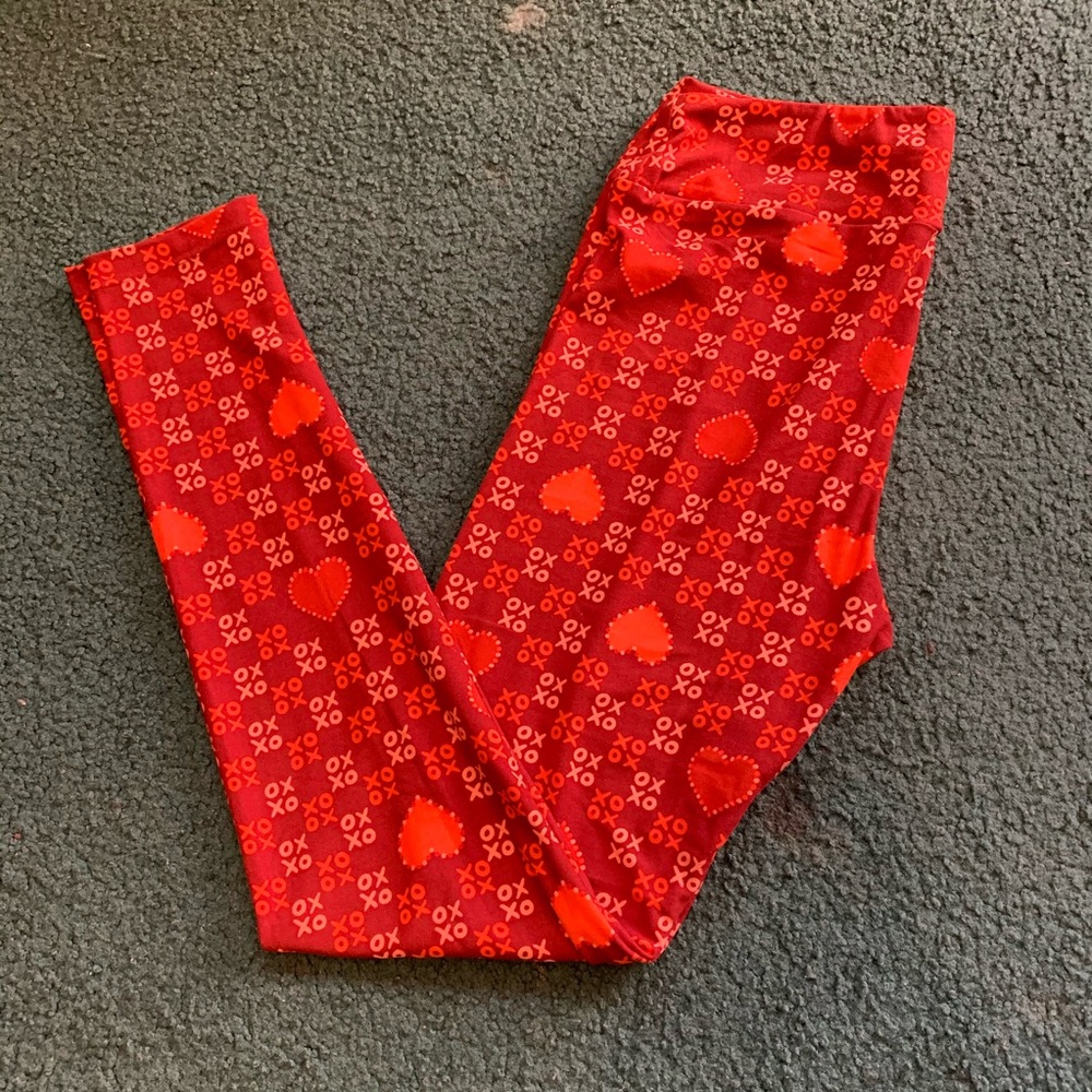 LuLaRoe valentine leggings